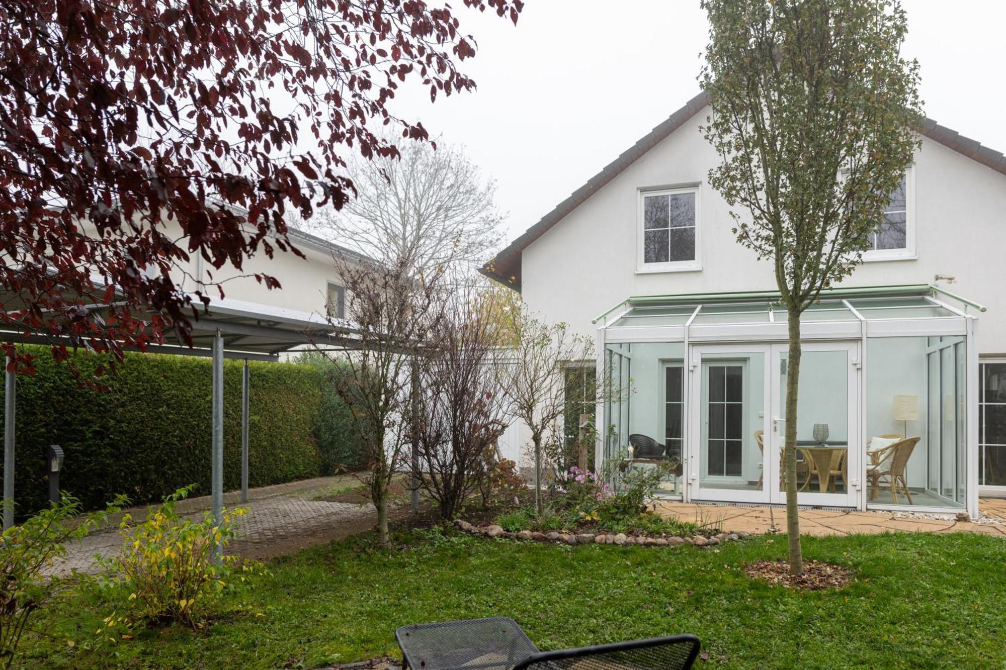 Ganzes Ferienhaus In Leipzig Mit Garage Und Fussbodenheizung Exteriér fotografie